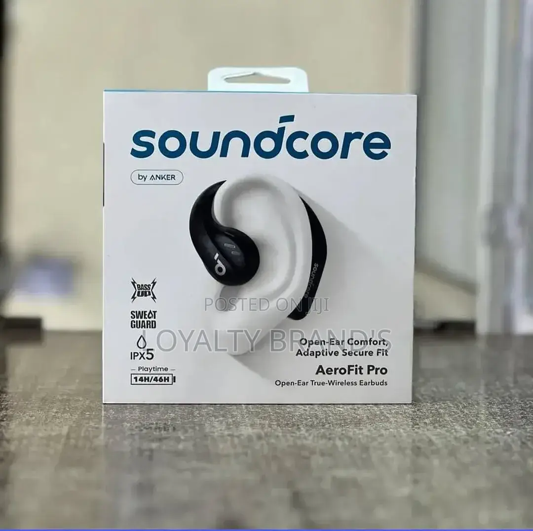 Soundcore Aerofit Pro – Open Ear Earbuds | Sports, Gym,
