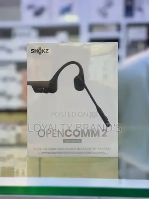 Shokz Opencomm 2 – Wireless Headset | Clear Calls, Open Ear