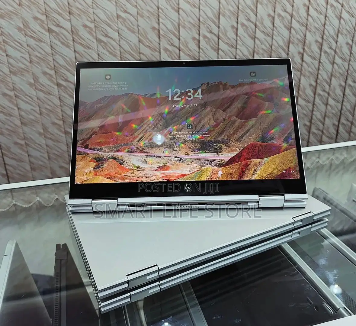 New Laptop HP Chromebook X360 16GB Intel Core i5 SSD 256GB