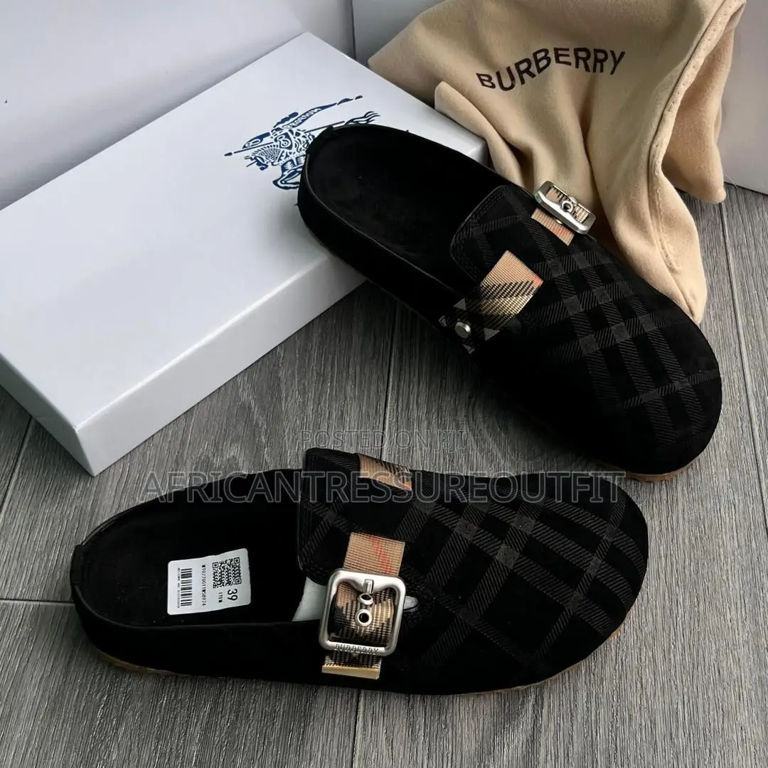 Burberry Urchin Clogs Collection Available