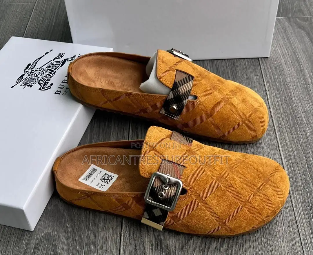 Burberry Urchin Clogs Collection Available