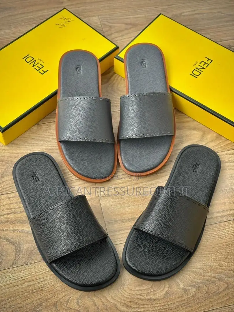 Fendi Rome Men Slides Sandals Collection Available