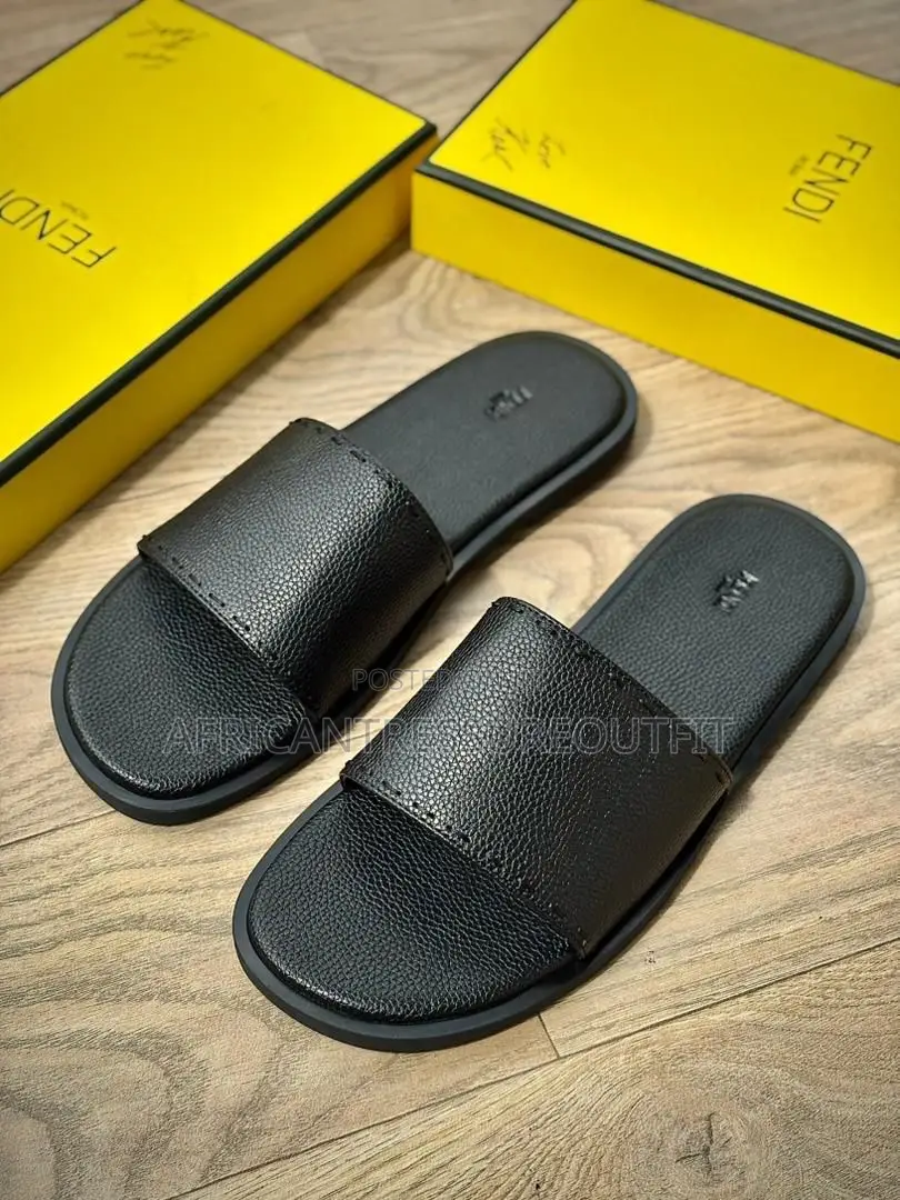Fendi Rome Men Slides Sandals Collection Available