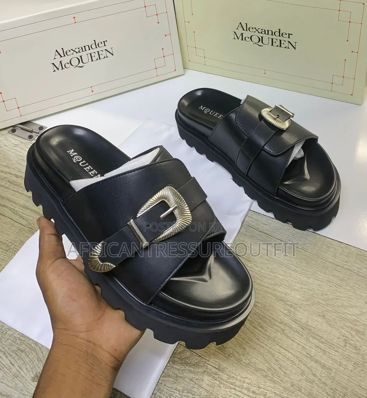 Alexander McQueen Sandals Collection