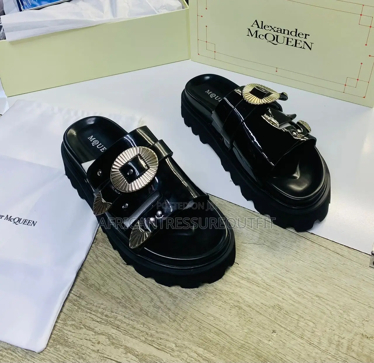 Alexander McQueen Sandals Collection