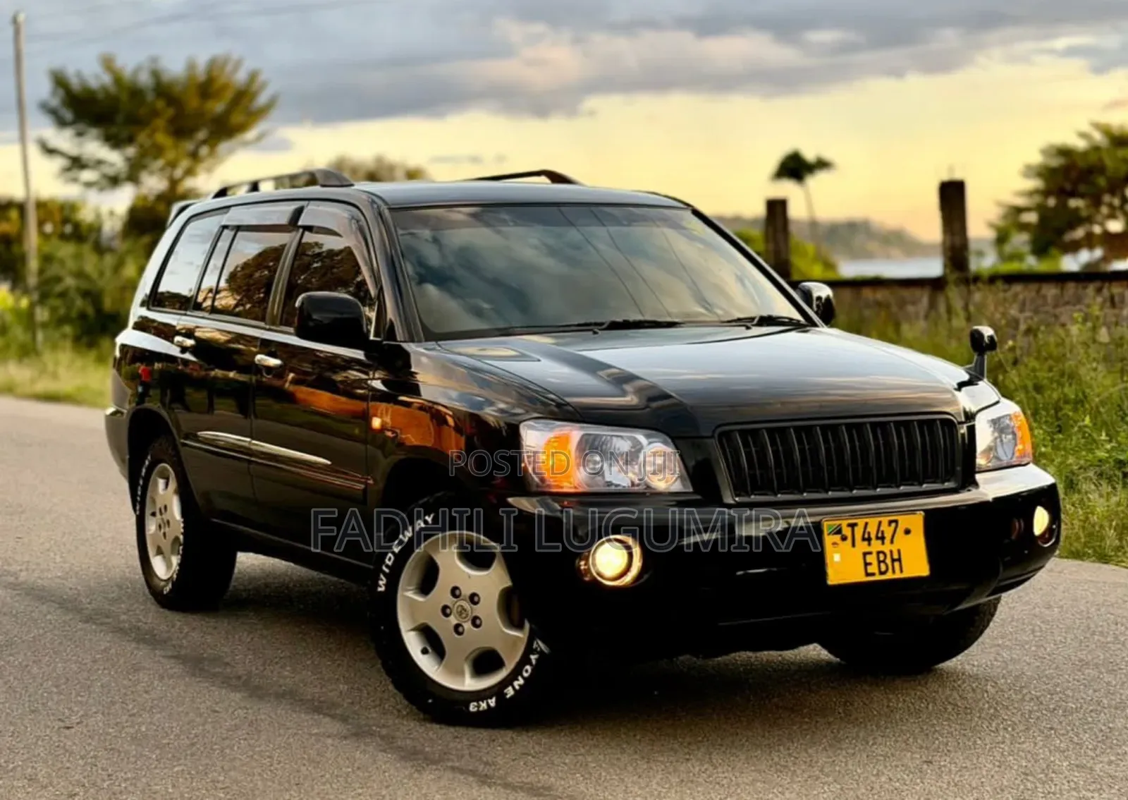 Toyota Kluger 2005 Black