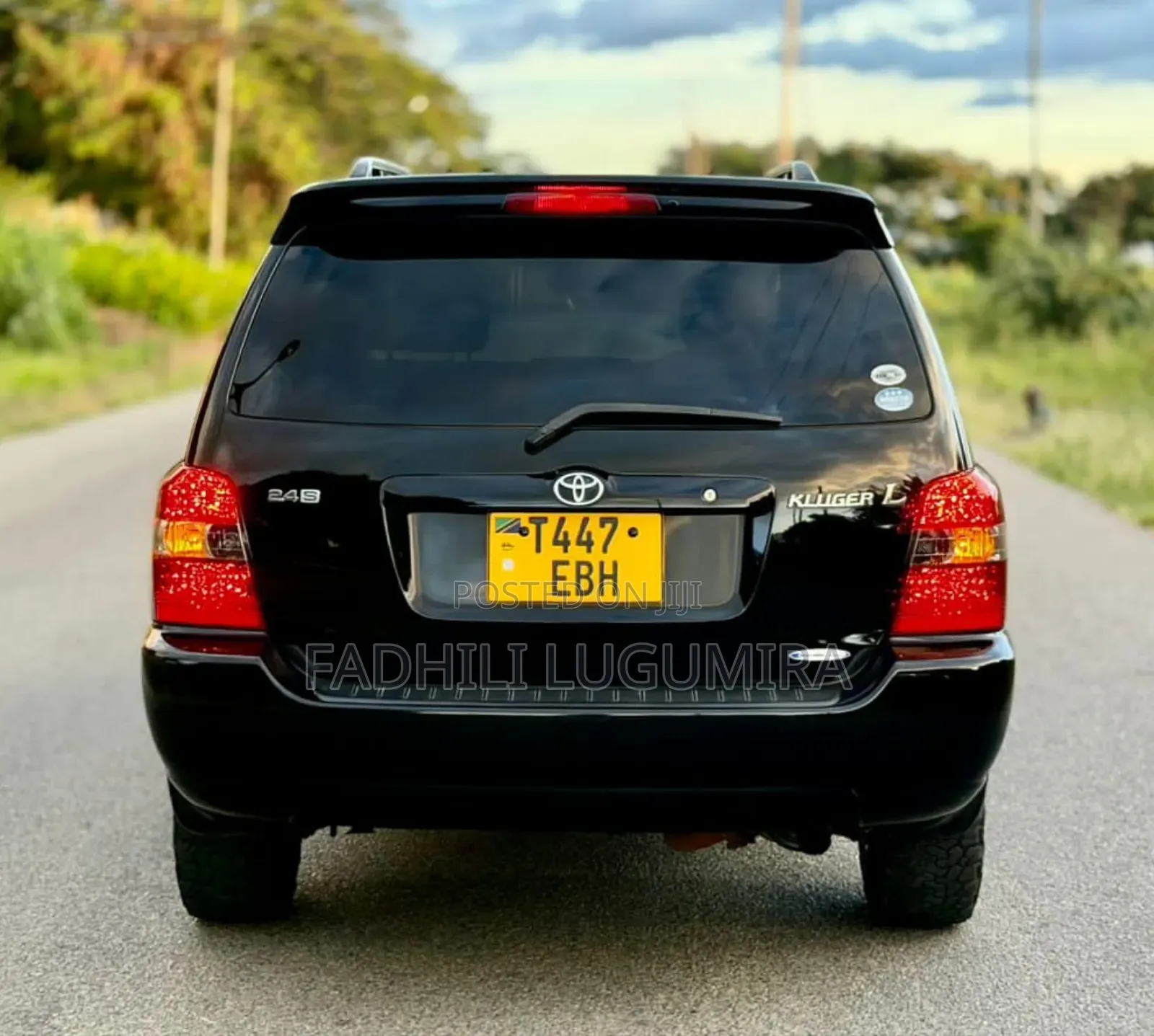 Toyota Kluger 2005 Black