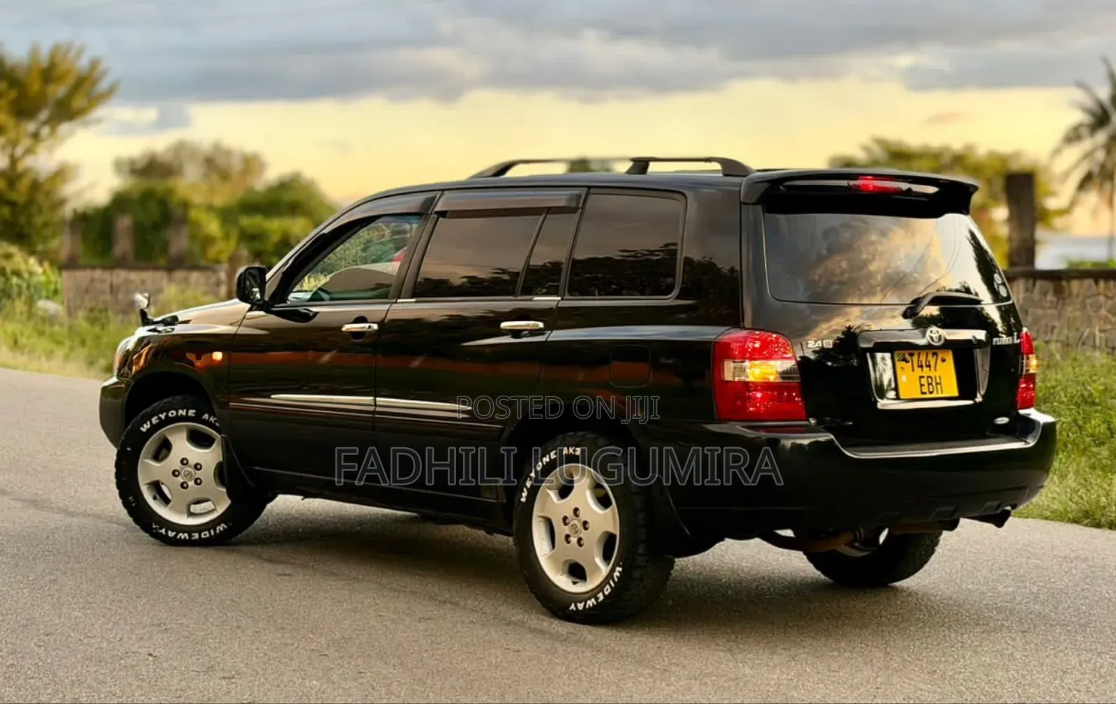 Toyota Kluger 2005 Black