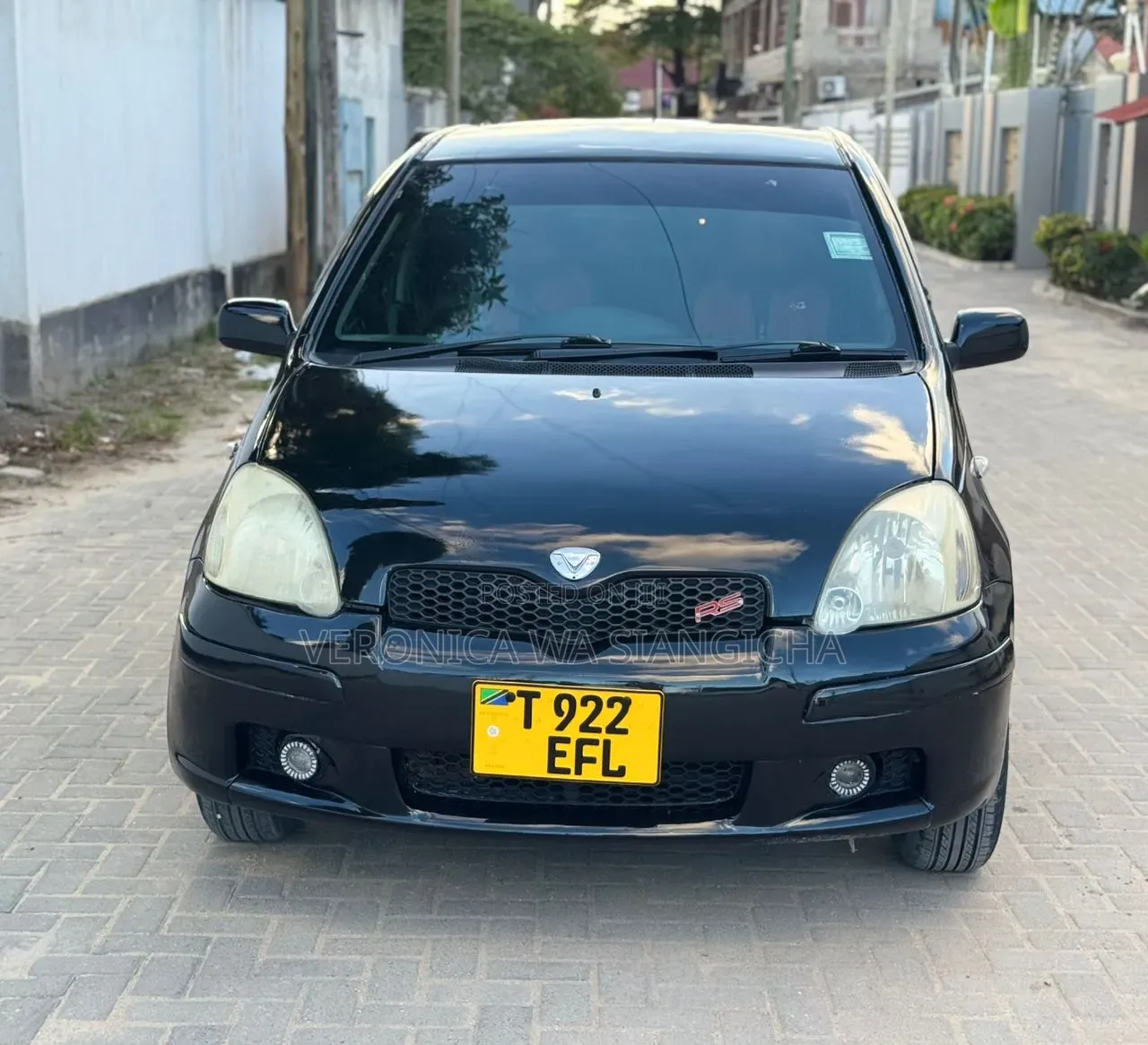 Toyota Vitz 2008 Black