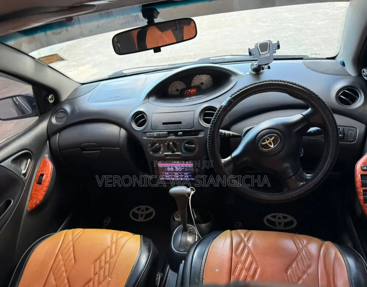 Toyota Vitz 2008 Black