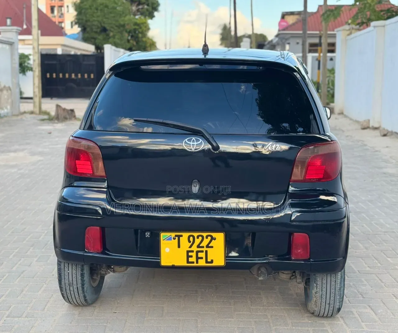 Toyota Vitz 2008 Black