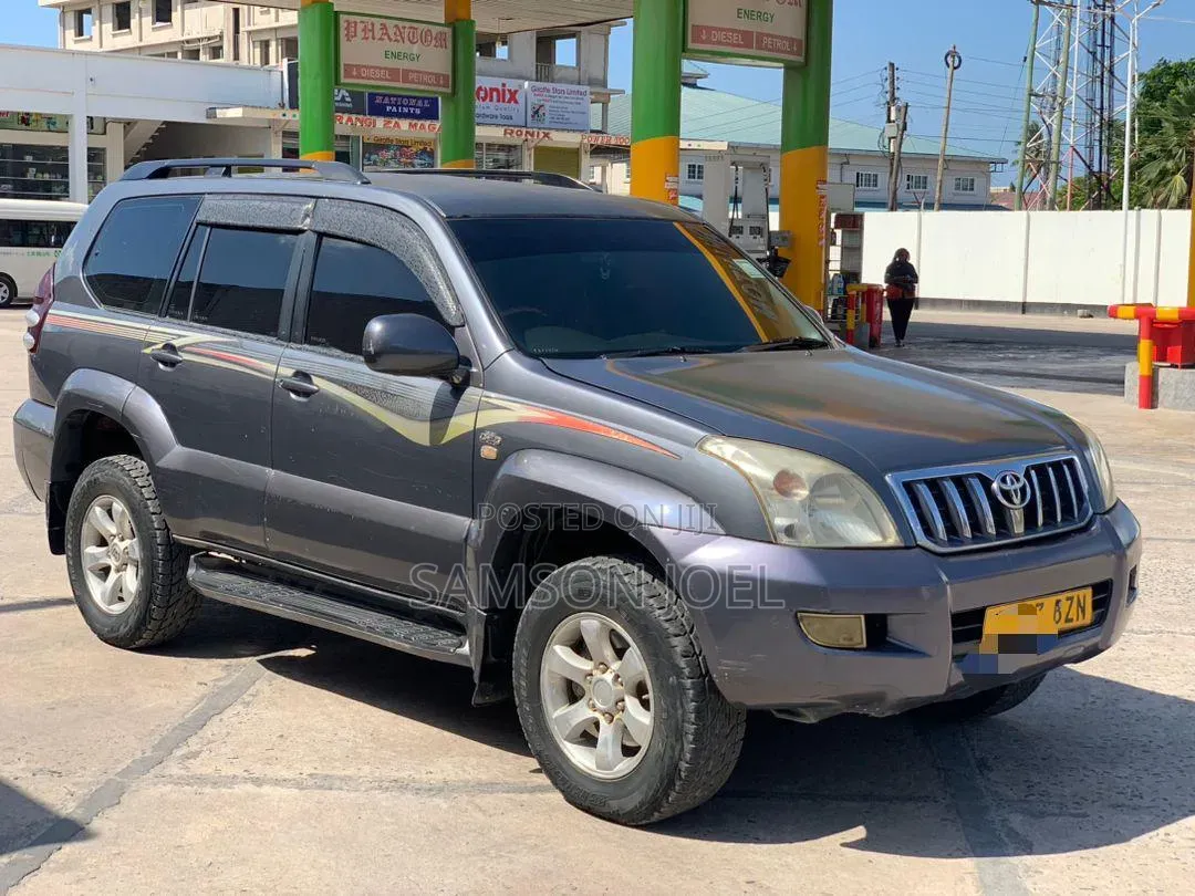 Toyota Land Cruiser Prado 2005 Gray