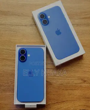 New Apple iPhone 16 128 GB Blue