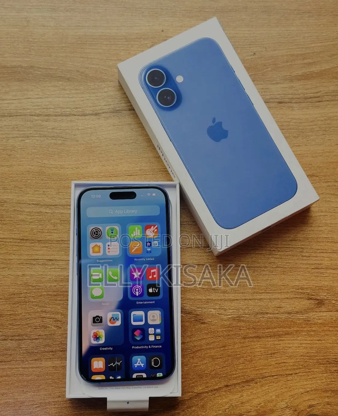New Apple iPhone 16 128 GB Blue