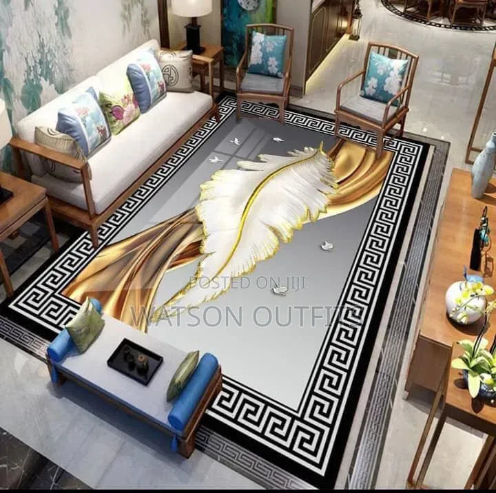 Carpet 3d or Kapeti Kali Hotly Branded 7×8 Sized
