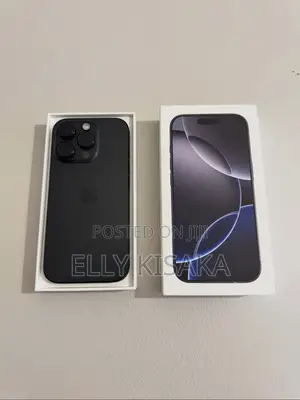 New Apple iPhone 16 Pro 256 GB Black