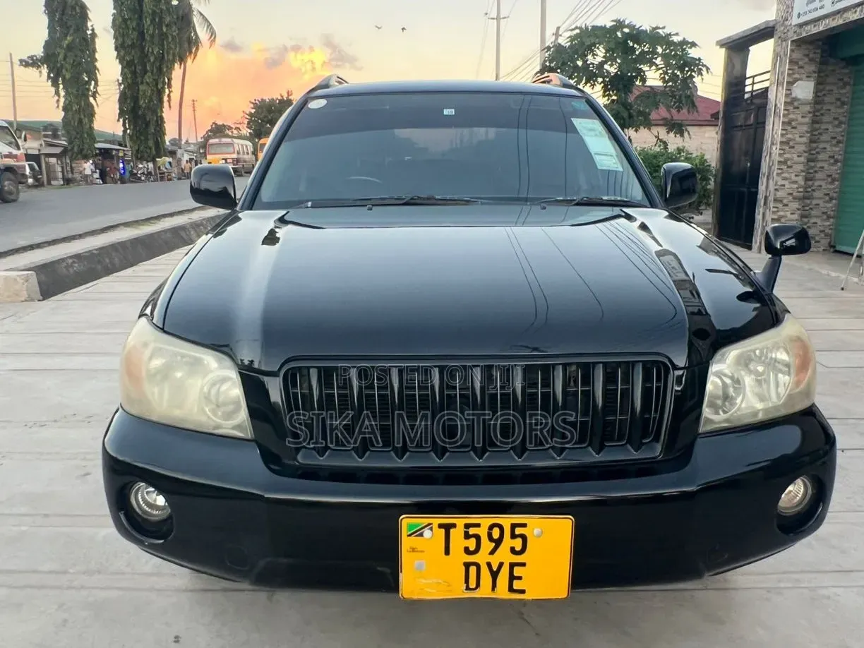 Toyota Kluger 2006 Black