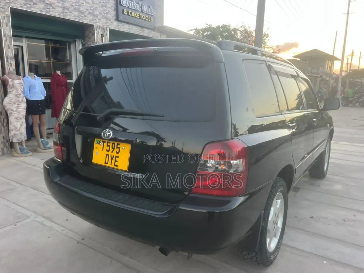 Toyota Kluger 2006 Black