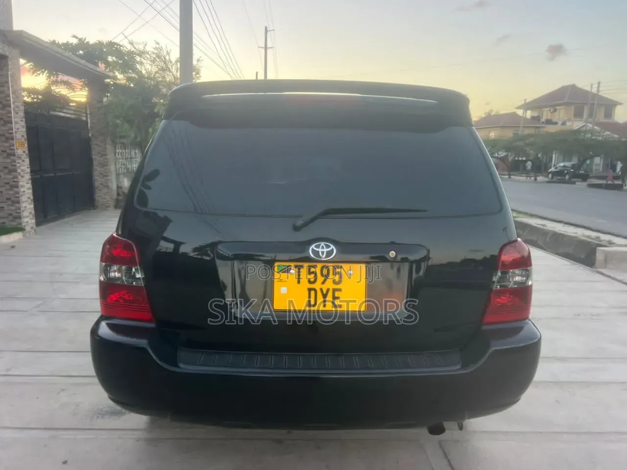 Toyota Kluger 2006 Black