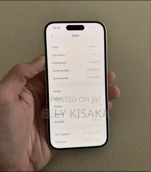 New Apple iPhone 16 256 GB White