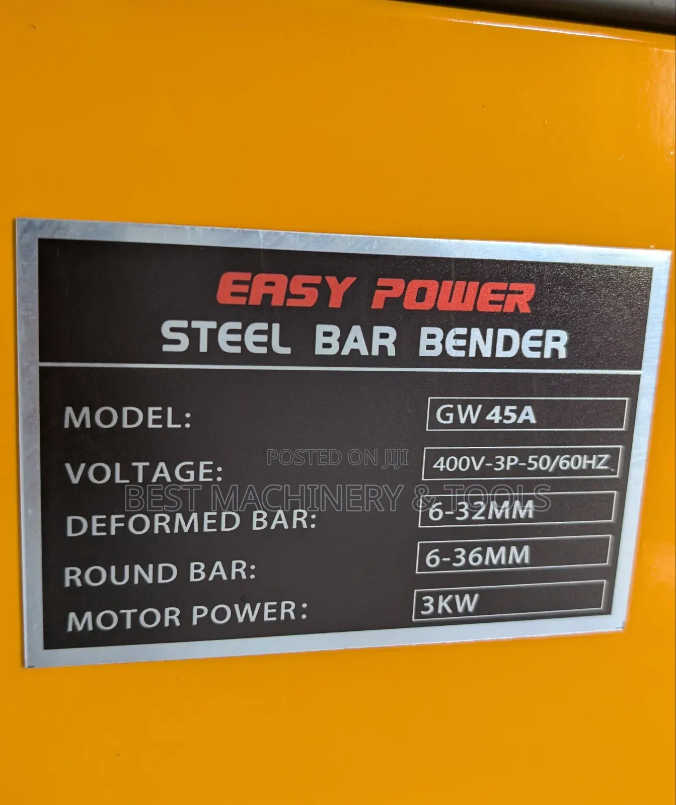 Steel Bar Bender