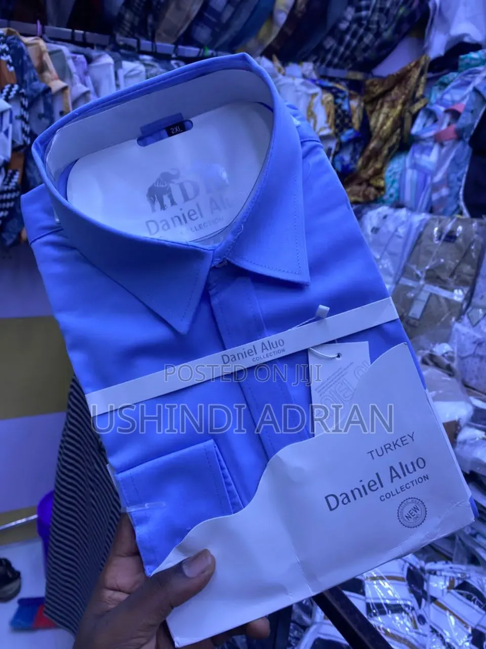 Shati Za Mikono MirefuQuality Ya Juu–Cotton Halisi (Daniel)