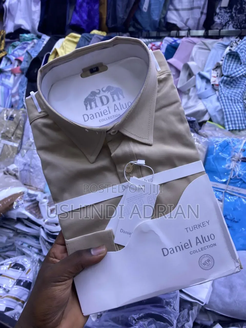 Shati Za Mikono MirefuQuality Ya Juu–Cotton Halisi (Daniel)
