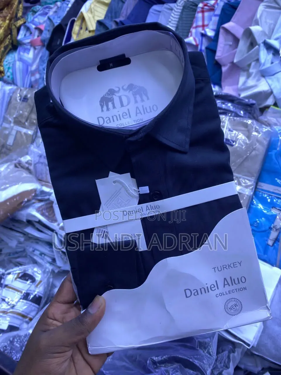 Shati Za Mikono MirefuQuality Ya Juu–Cotton Halisi (Daniel)
