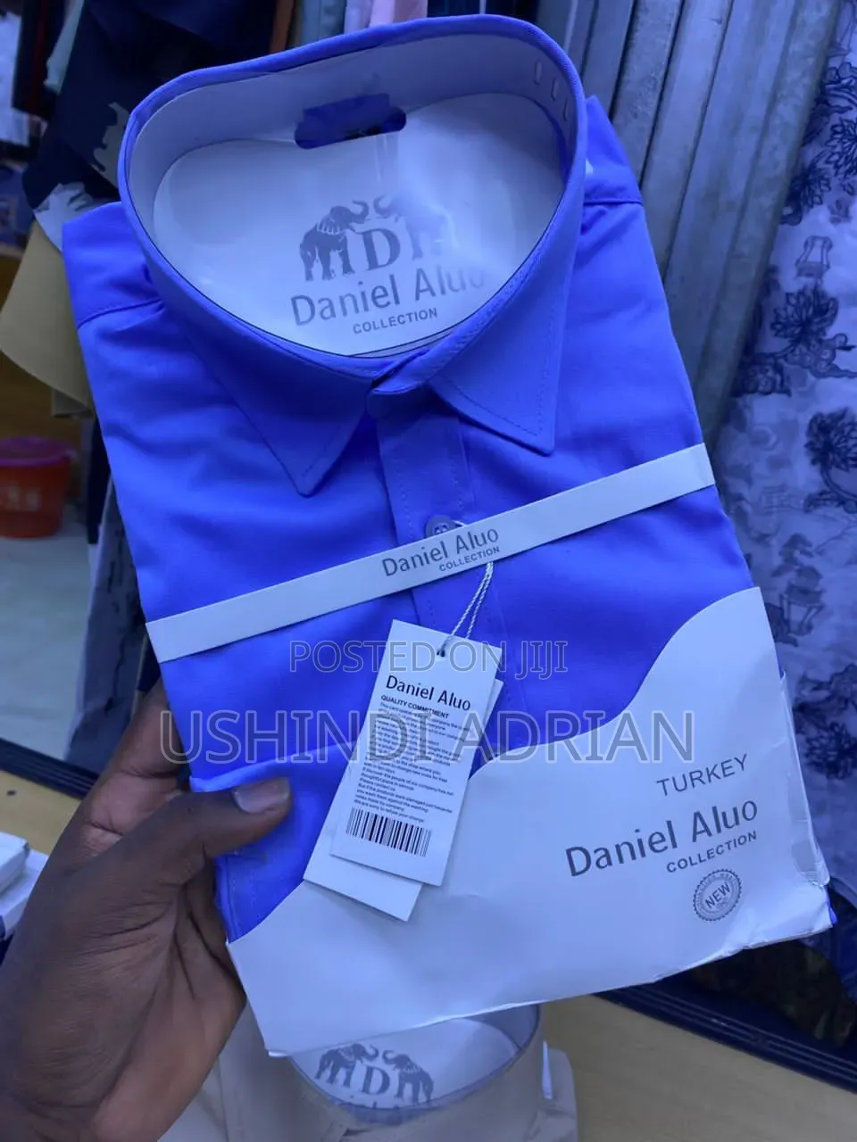 Shati Za Mikono MirefuQuality Ya Juu–Cotton Halisi (Daniel)