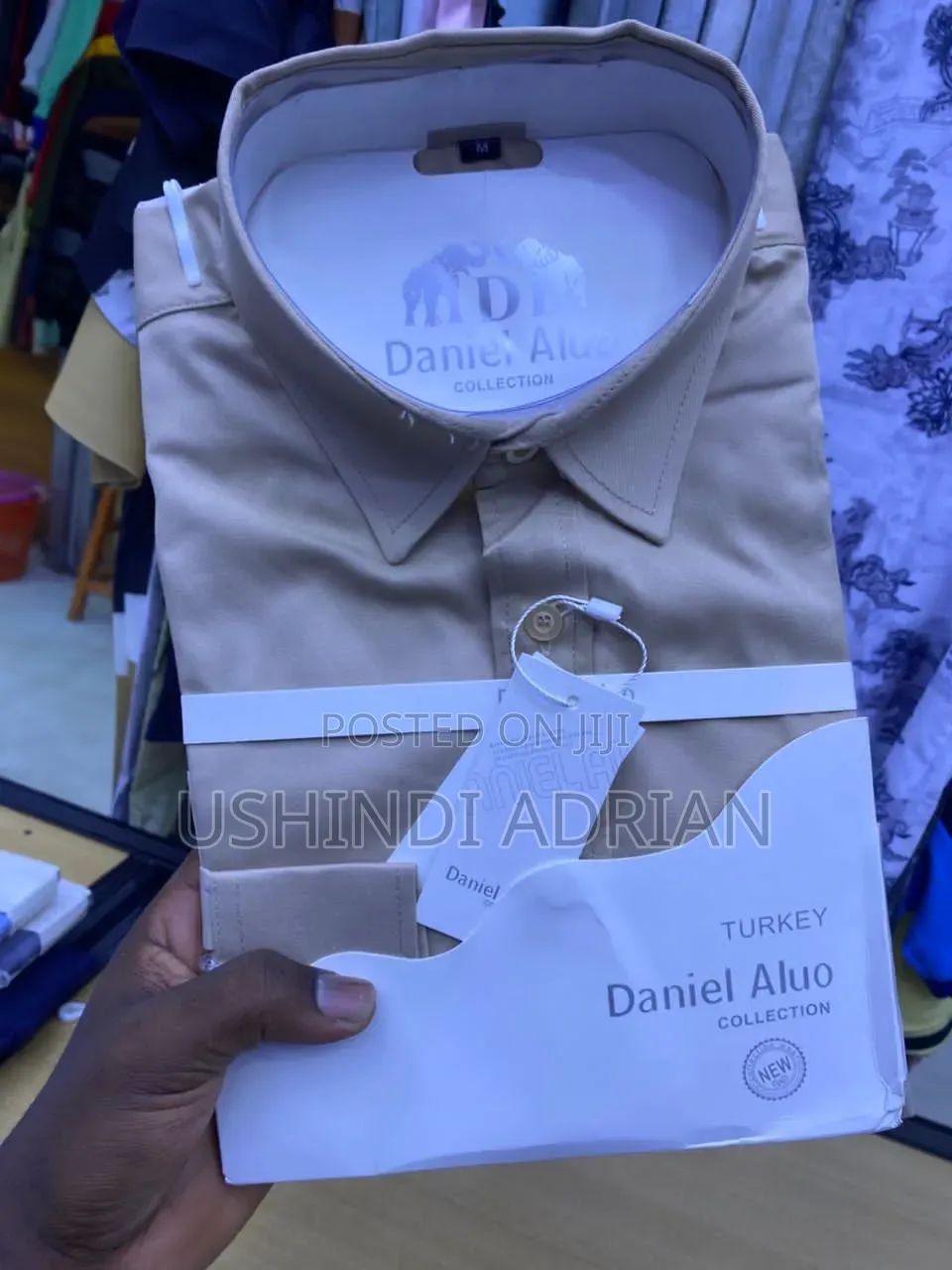 Shati Za Mikono MirefuQuality Ya Juu–Cotton Halisi (Daniel)