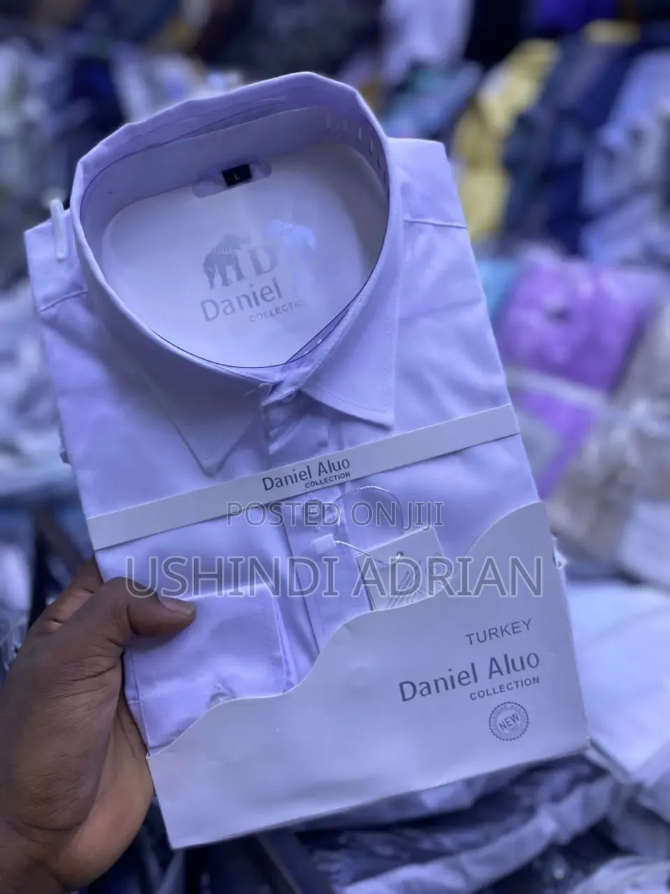 Shati Za Mikono MirefuQuality Ya Juu–Cotton Halisi (Daniel)