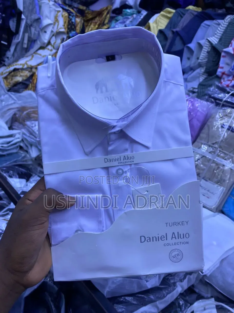 Shati Za Mikono MirefuQuality Ya Juu–Cotton Halisi (Daniel)