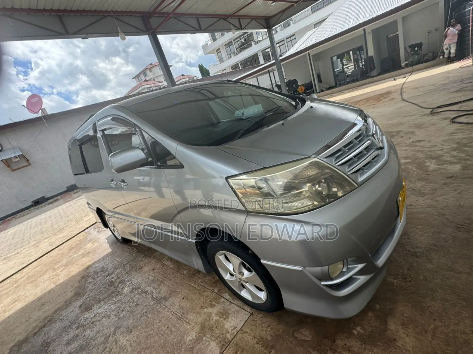 Toyota Alphard 2008 Silver
