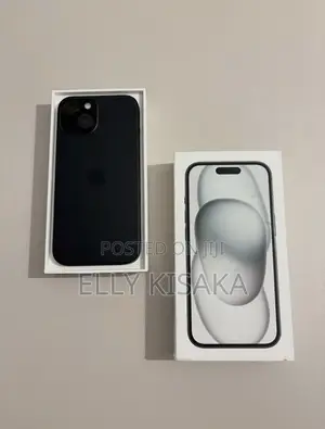 New Apple iPhone 15 128 GB Black
