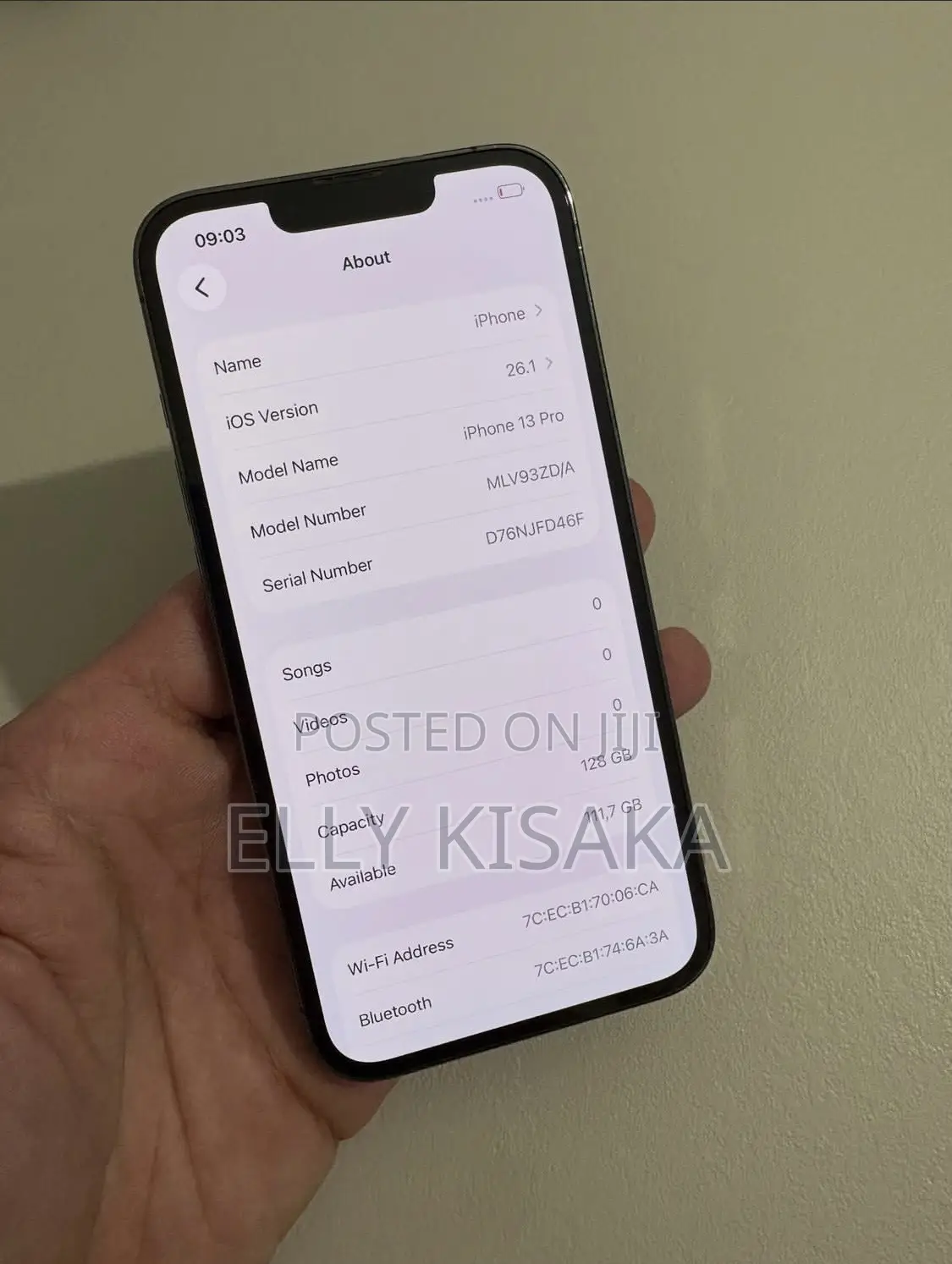 New Apple iPhone 13 Pro 128 GB Black