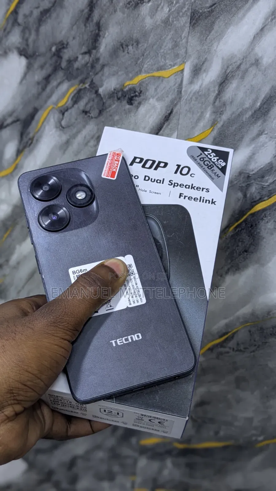 New Tecno Pop 10 128 GB