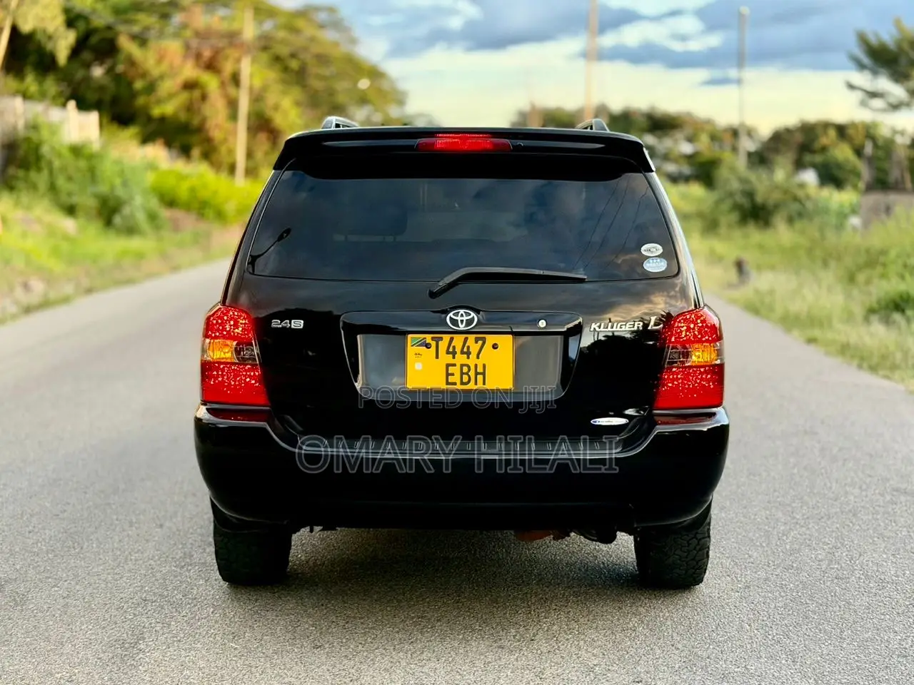 Toyota Kluger 2005 Black