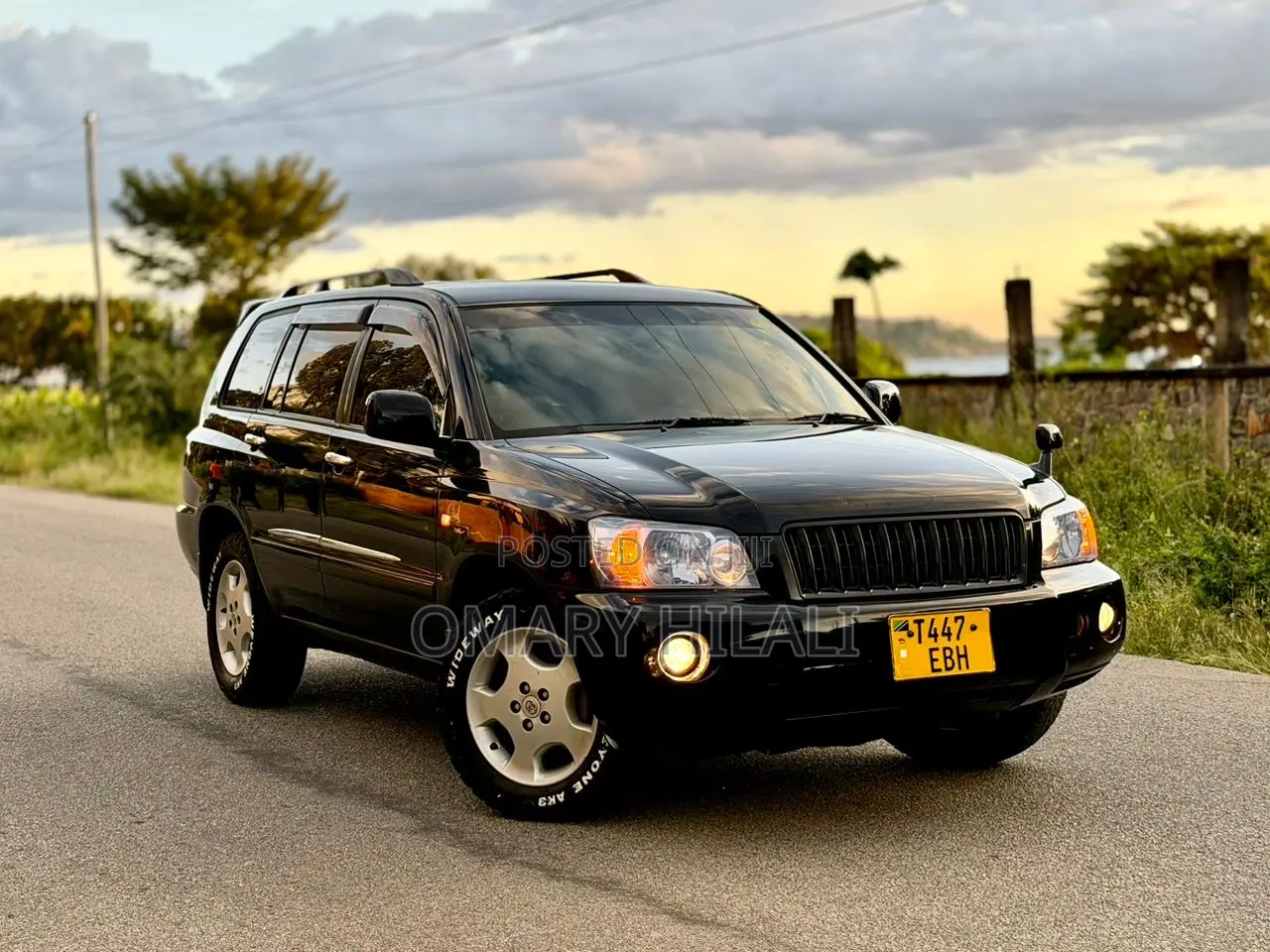 Toyota Kluger 2005 Black