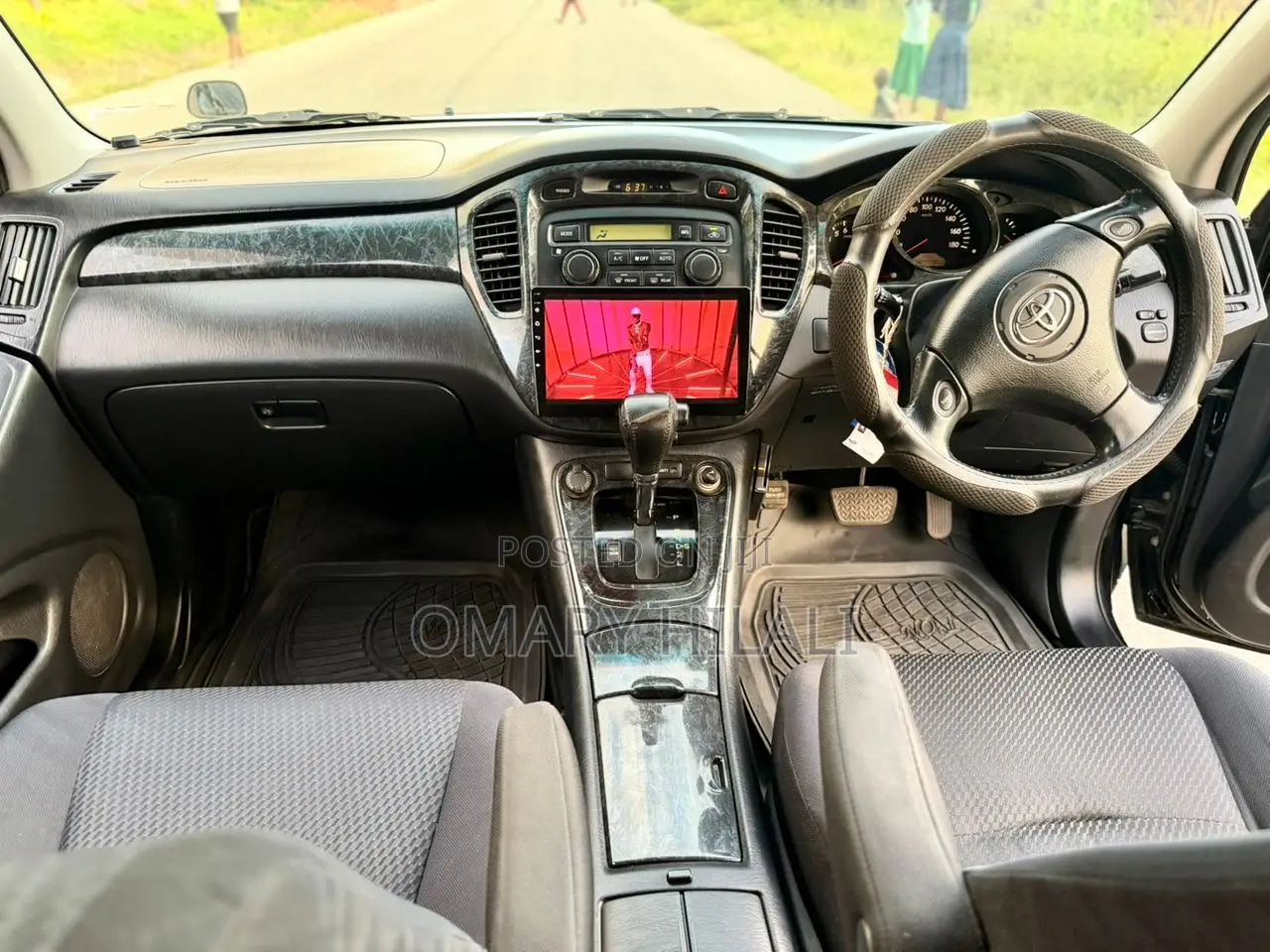 Toyota Kluger 2005 Black