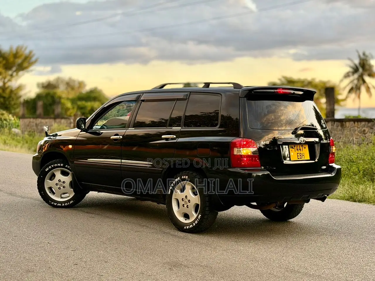 Toyota Kluger 2005 Black