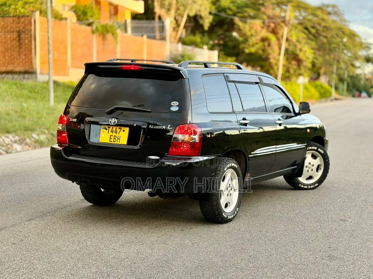 Toyota Kluger 2005 Black