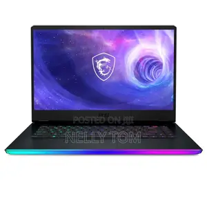 New Laptop MSI GE66 Raider 16GB Intel Core i7 SSD 512GB