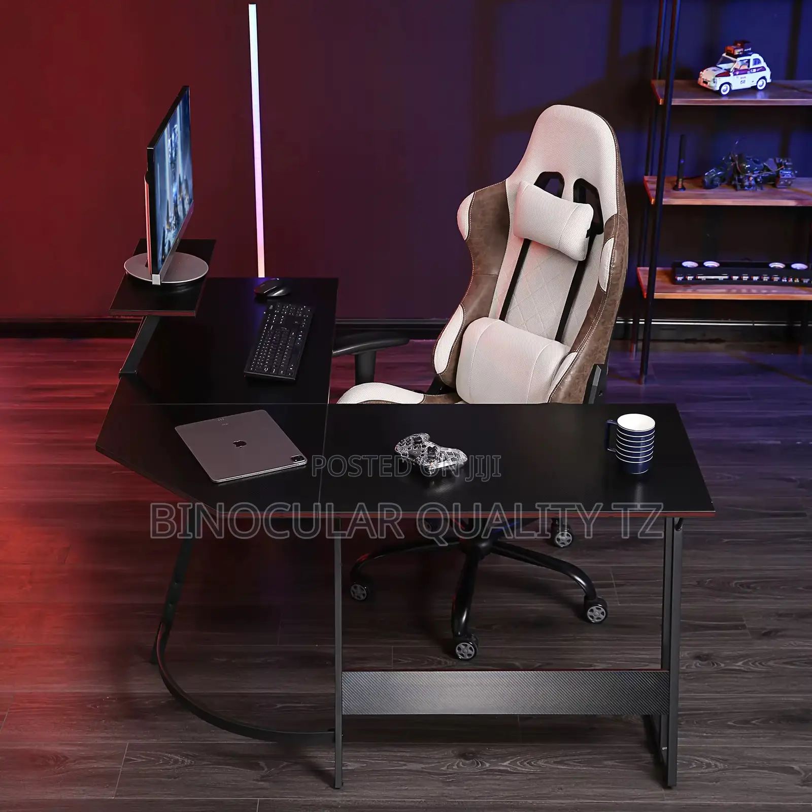 Gaming Table With L Shape