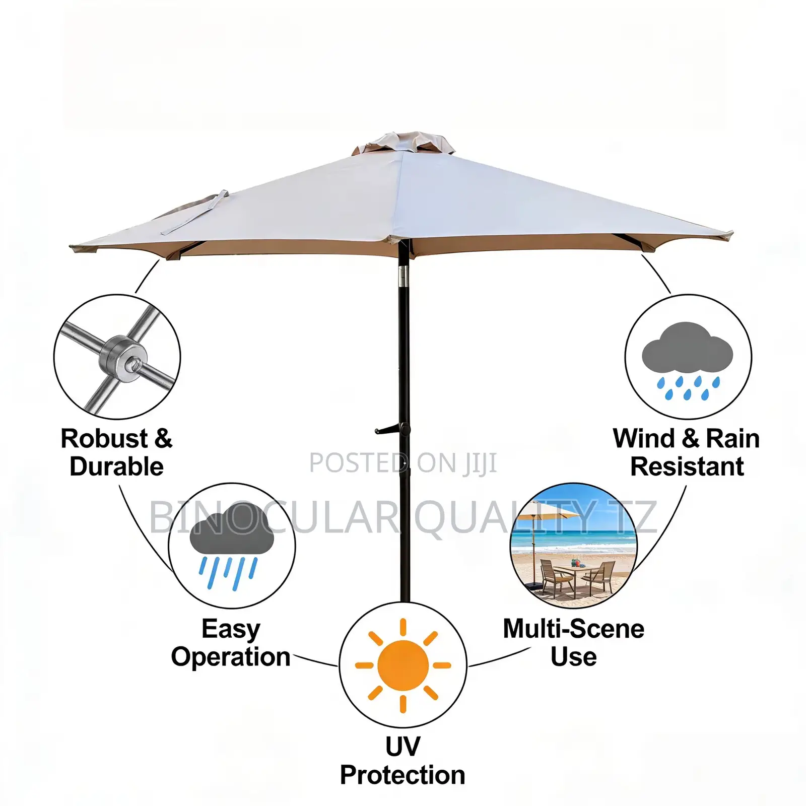 Outdoor Umbrella 3meter