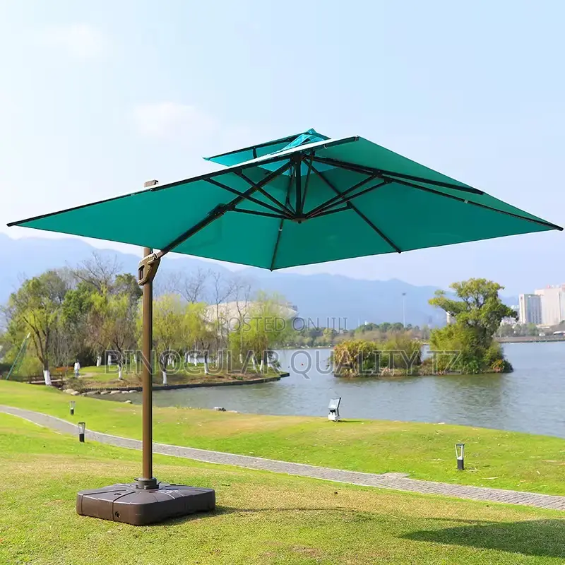Garden Double Canopy Umbrella