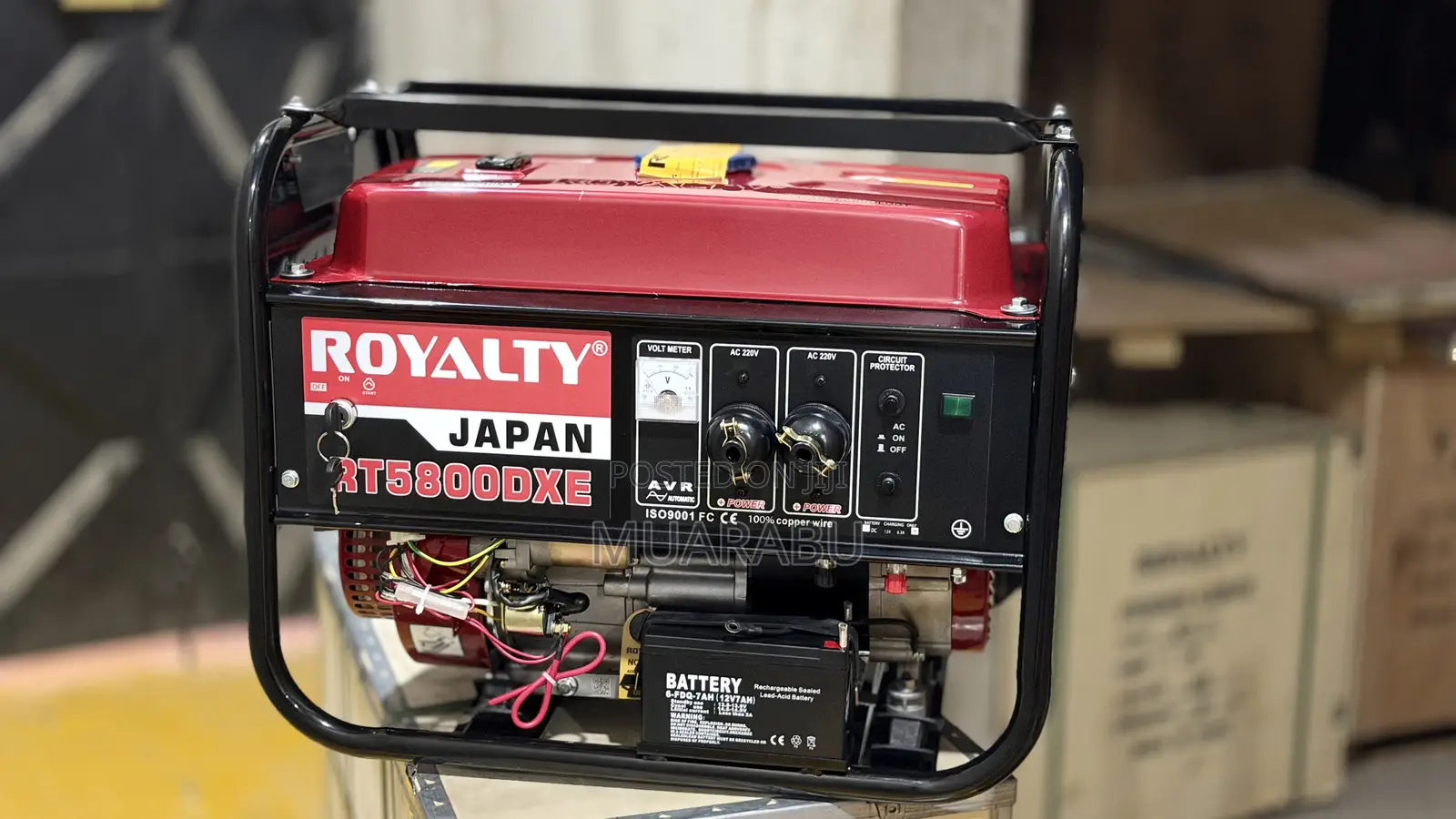 Royalty Generator 3.5kva With Key