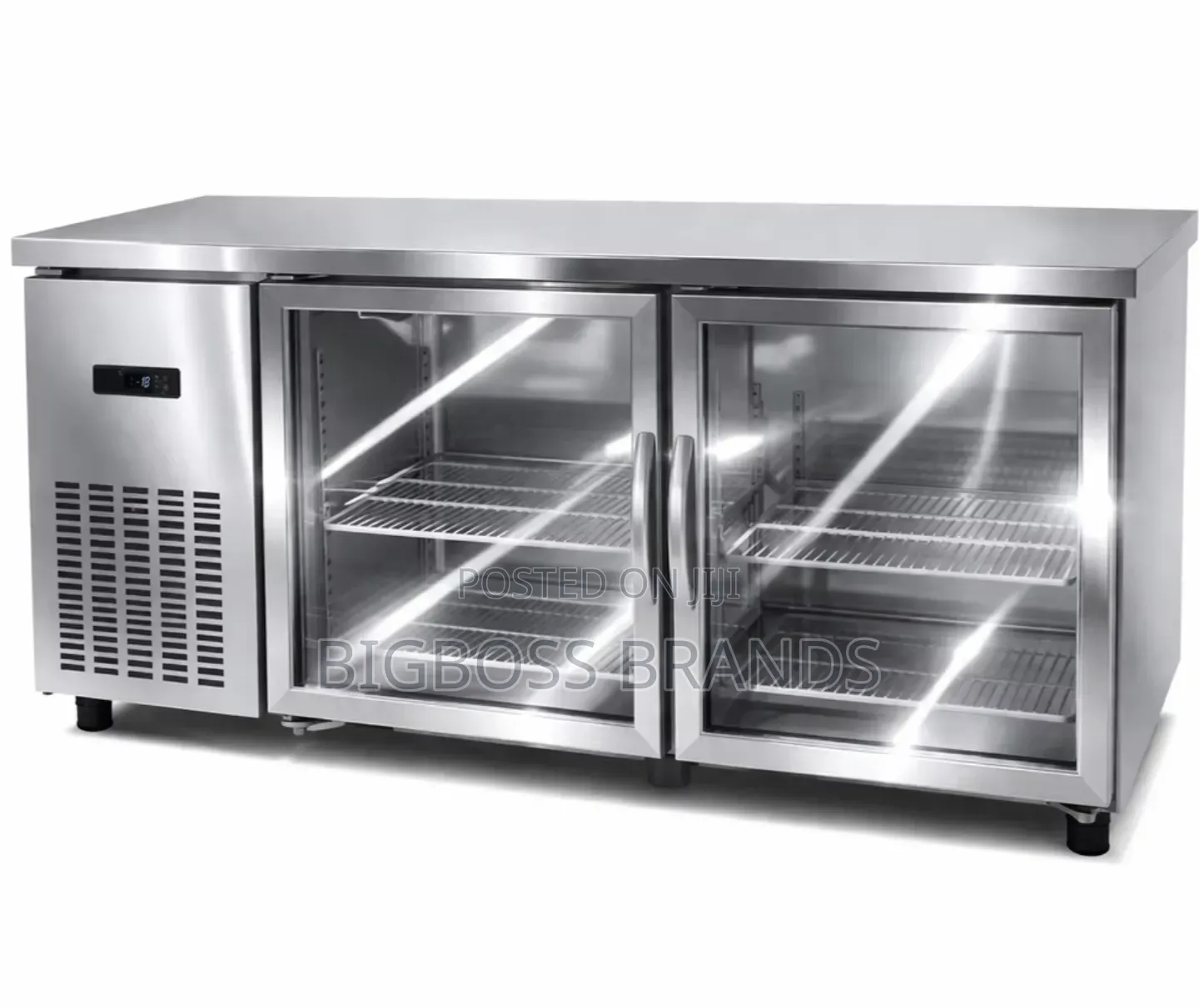 Counter Fridge - 2 Glass Doors 349 Liters [Stcc1570gd]
