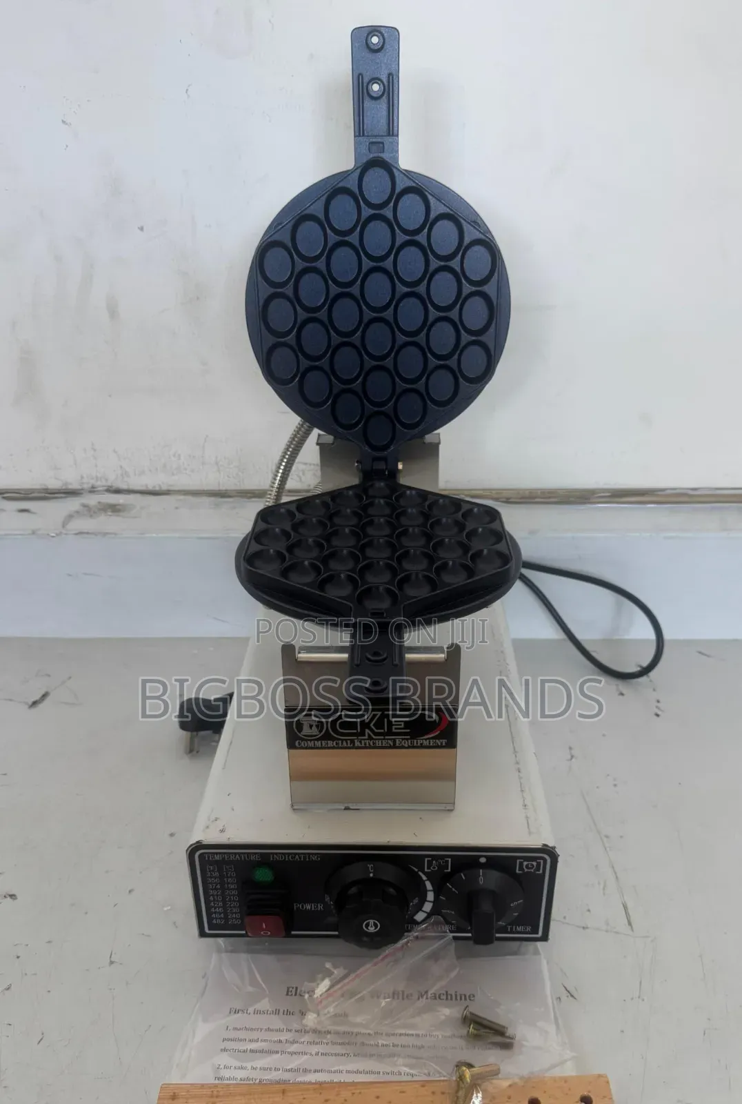 [Wg-Hf-Qq11] 1plate Egg Waffle Baker