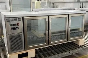 Counter 367 Liters Fridge 3 Glass Doors Stcc1860gd Counter Chiller