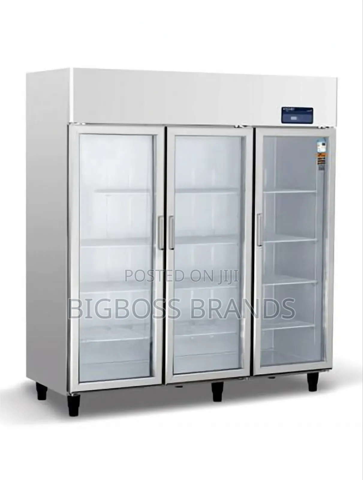 Upright Fridge 1447 Liters 3 Glass Doors